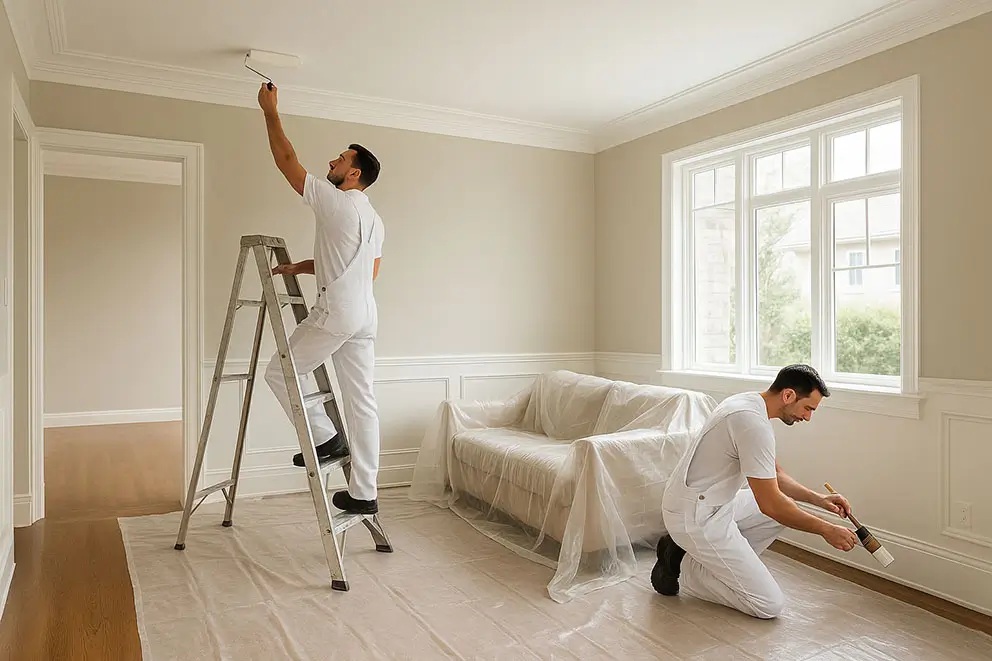 Interior and exterior painting